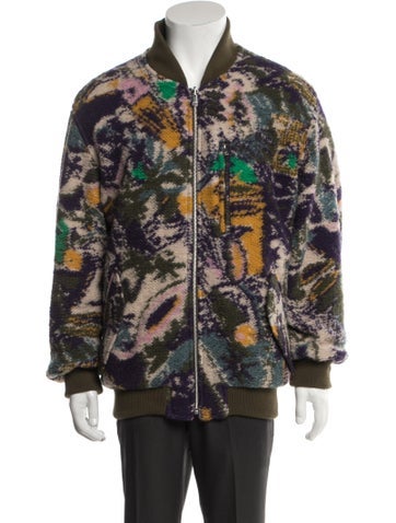 Isabel Marant Outerwear Tweed Pattern Bomber Jacket S