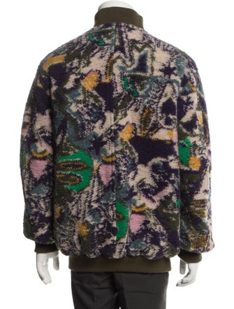 Isabel Marant Tweed Pattern Bomber Jacket