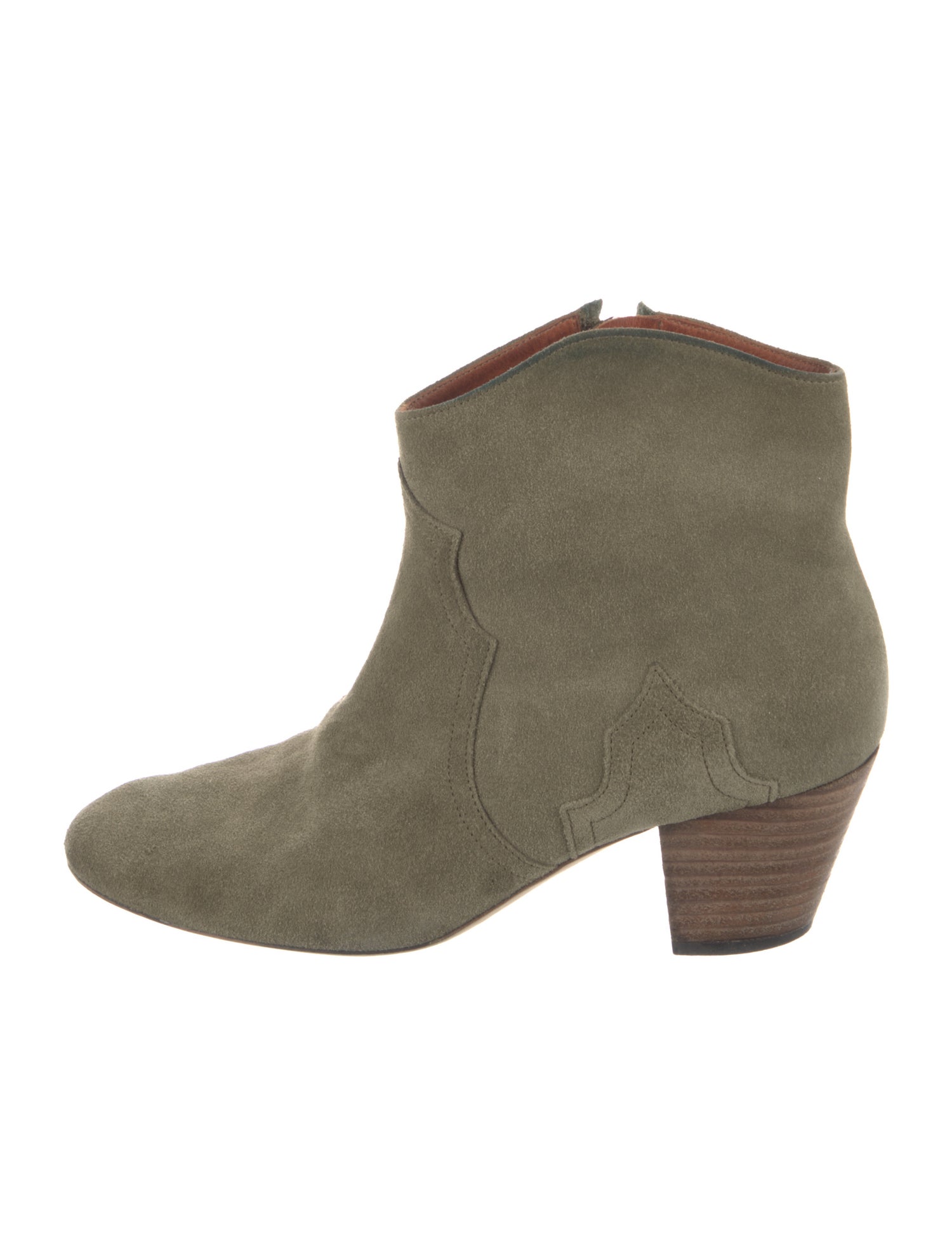 Isabel Marant Suede Western Boots