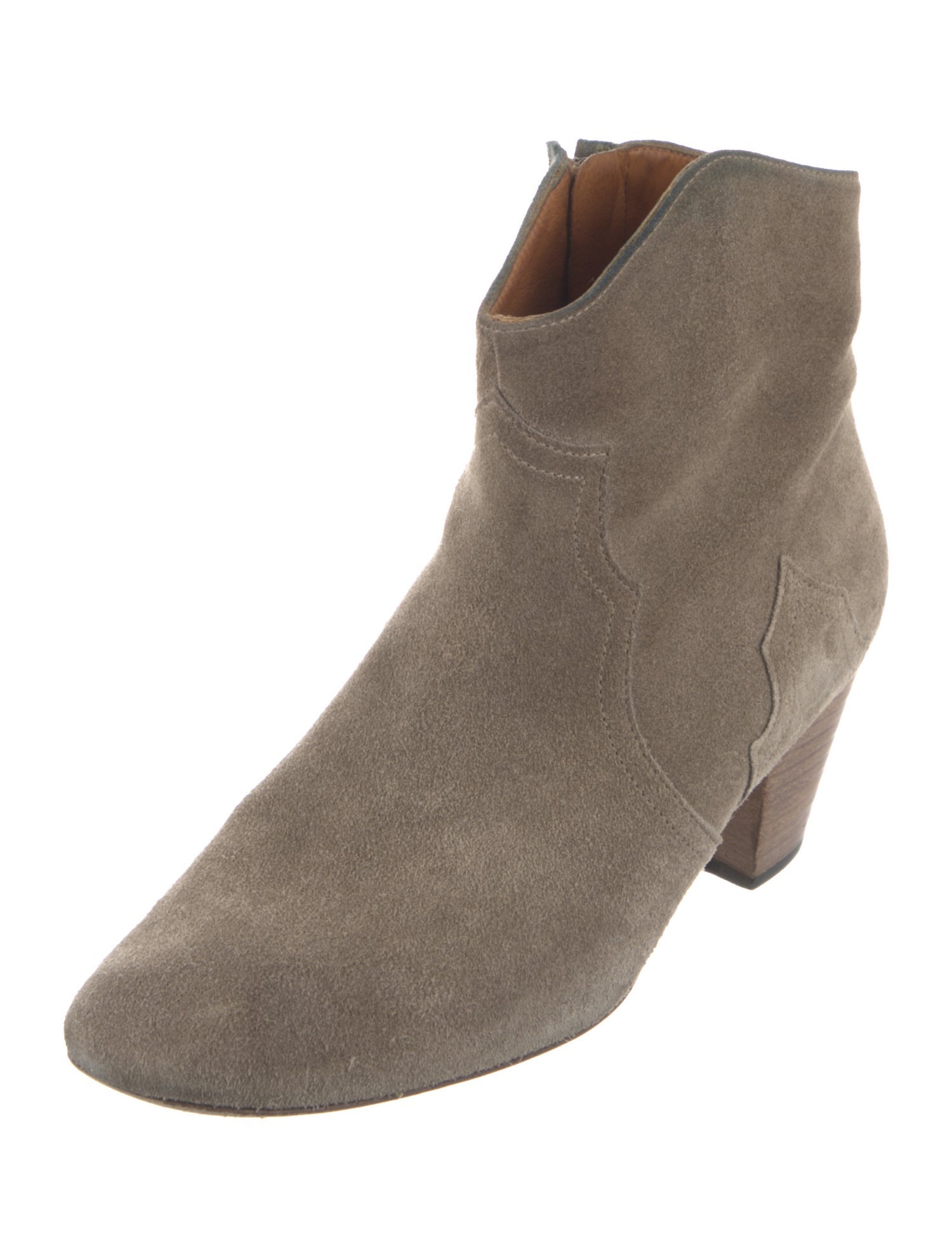 Isabel Marant Suede Western Boots