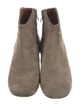 Isabel Marant Suede Western Boots