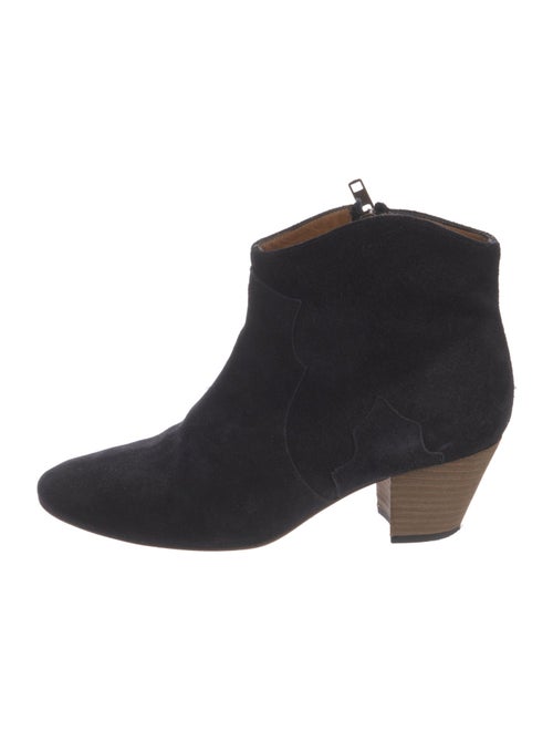 Isabel Marant Suede Western Boots