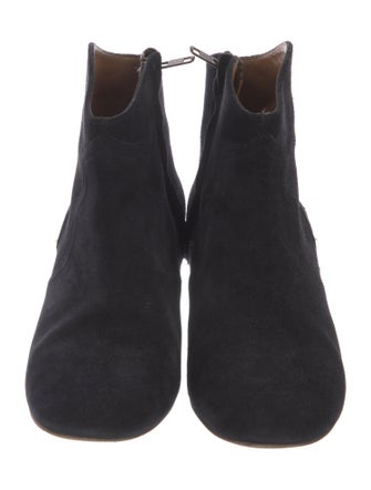 Isabel Marant Suede Western Boots