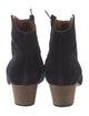 Isabel Marant Suede Western Boots