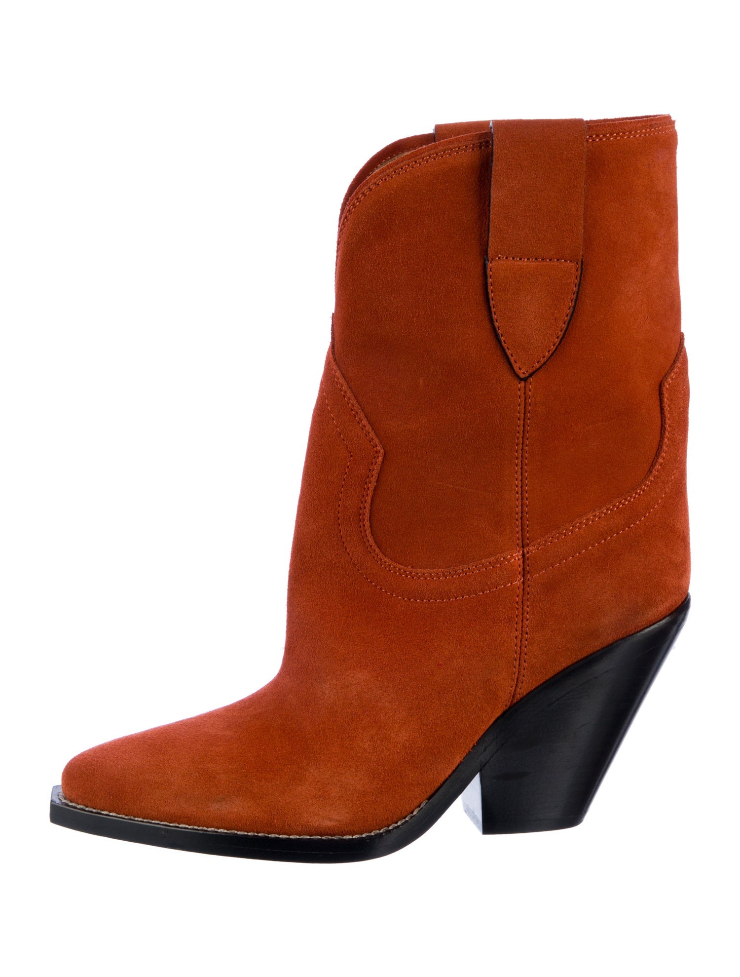 Isabel Marant Suede Western Boots