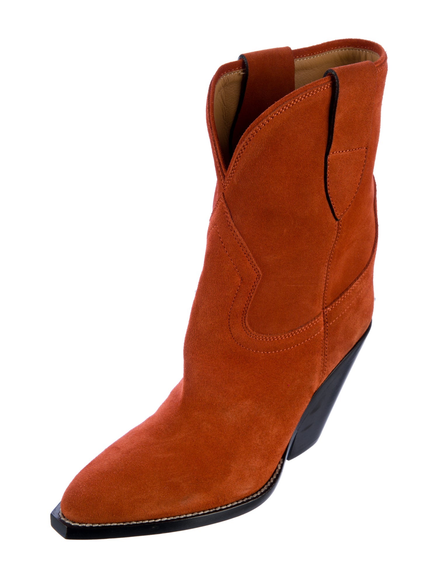 Isabel Marant Suede Western Boots