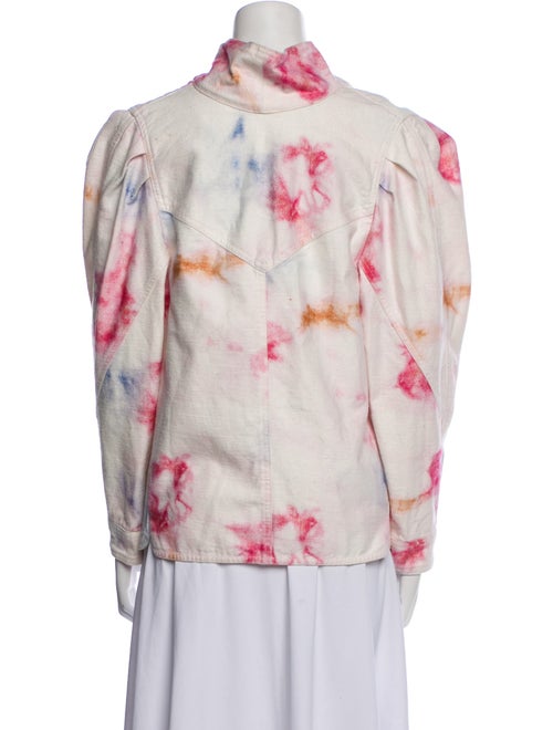 Isabel Marant Tie-Dye Print Denim Jacket