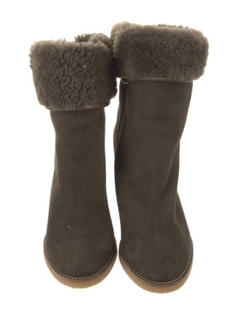 Isabel Marant Suede Printed Boots