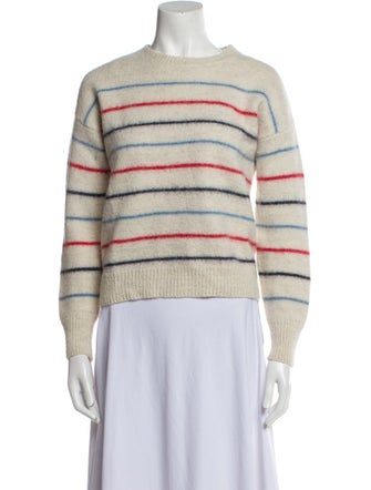 Isabel Marant Striped Crew Neck Sweater