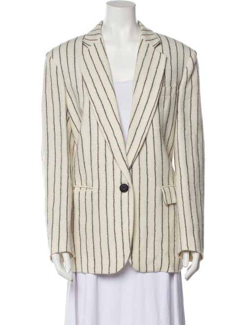 Isabel Marant Virgin Wool Striped Blazer