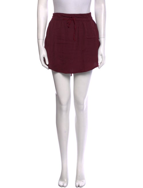 Isabel Marant Pleated Accents Mini Skirt