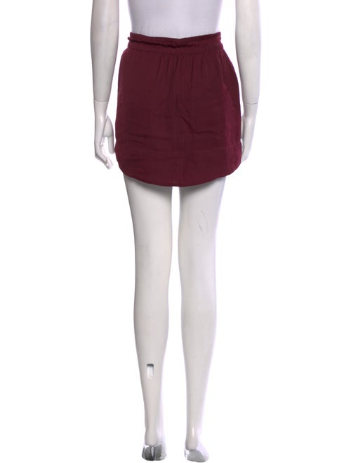 Isabel Marant Pleated Accents Mini Skirt