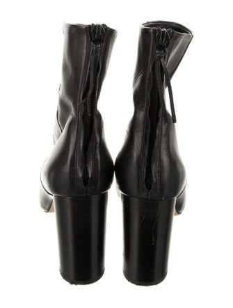 Isabel Marant Leather Lace-Up Boots