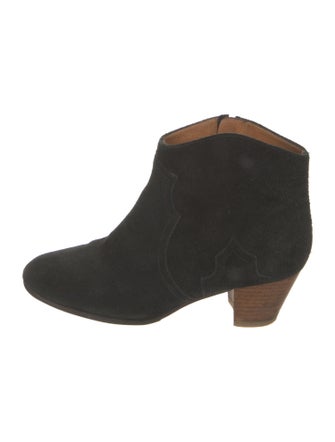 Isabel Marant Suede Western Boots