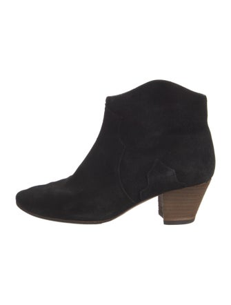 Isabel Marant Suede Western Boots