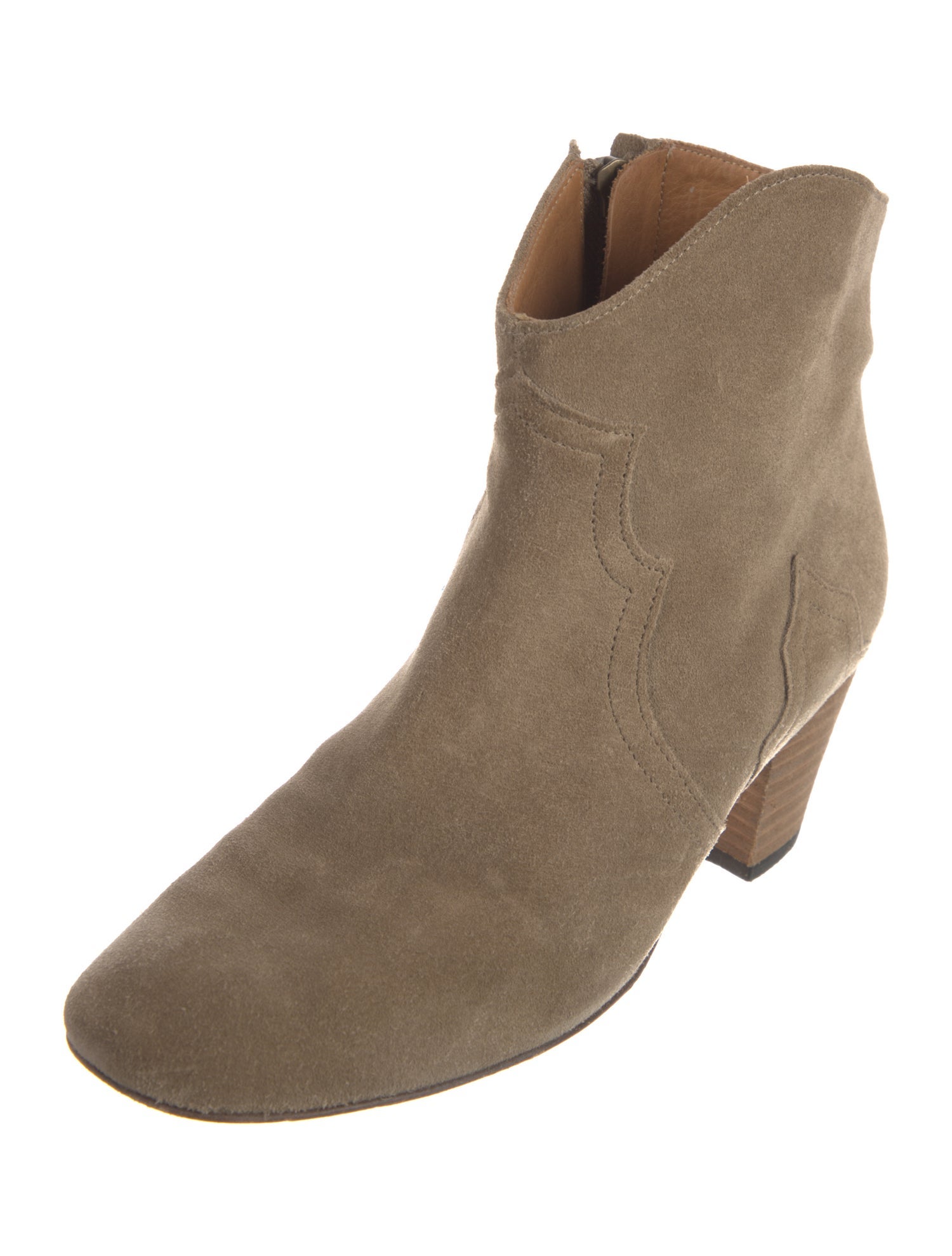 Isabel Marant Suede Western Boots