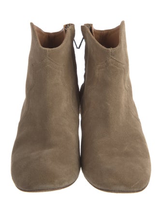 Isabel Marant Suede Western Boots