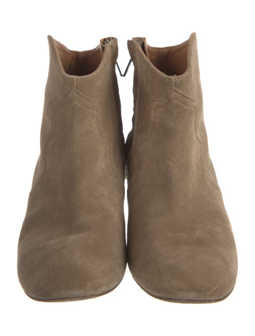 Isabel Marant Suede Western Boots