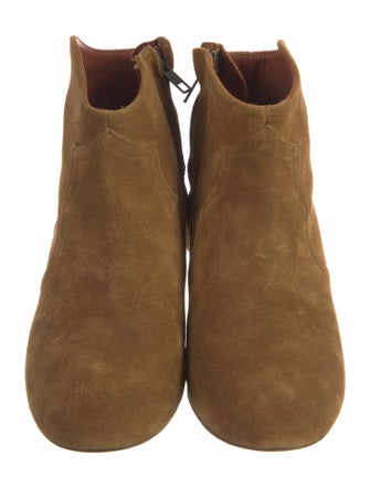 Isabel Marant Suede Western Boots