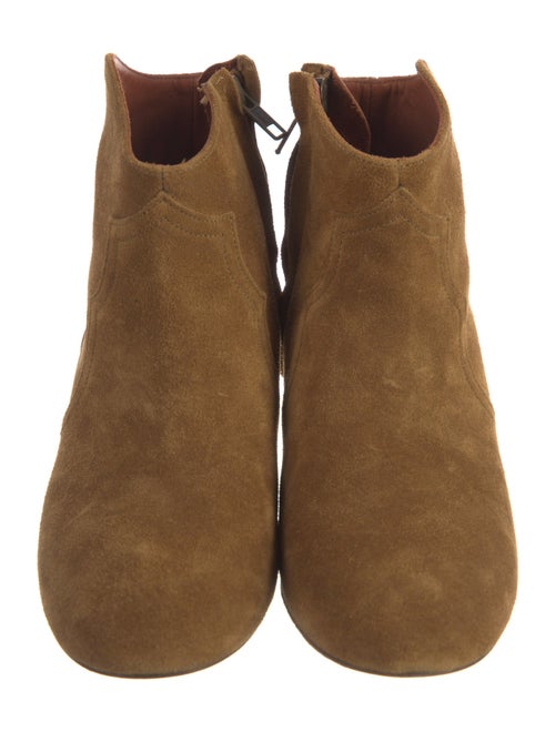 Isabel Marant Suede Western Boots