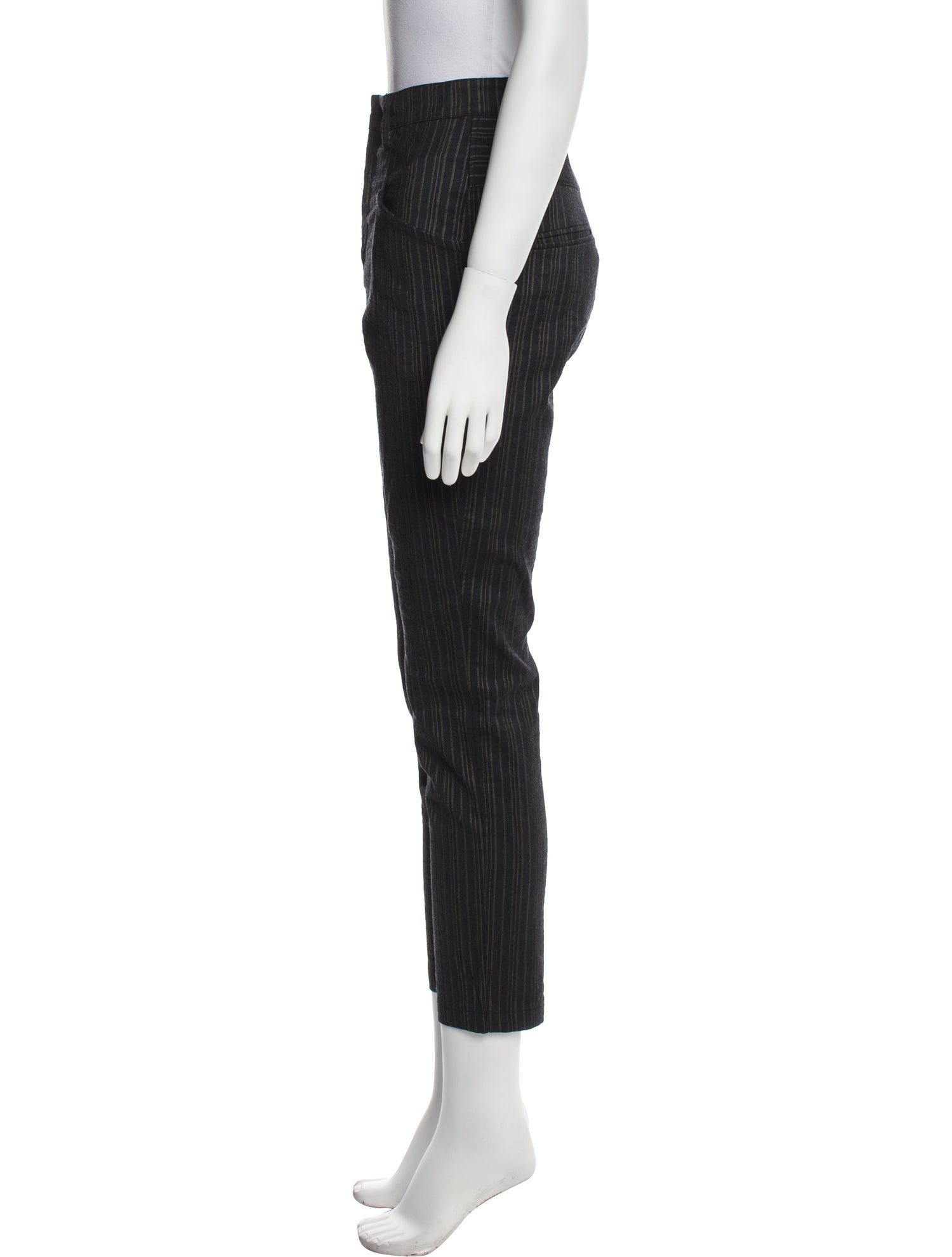 Isabel Marant Striped Skinny Leg Pants