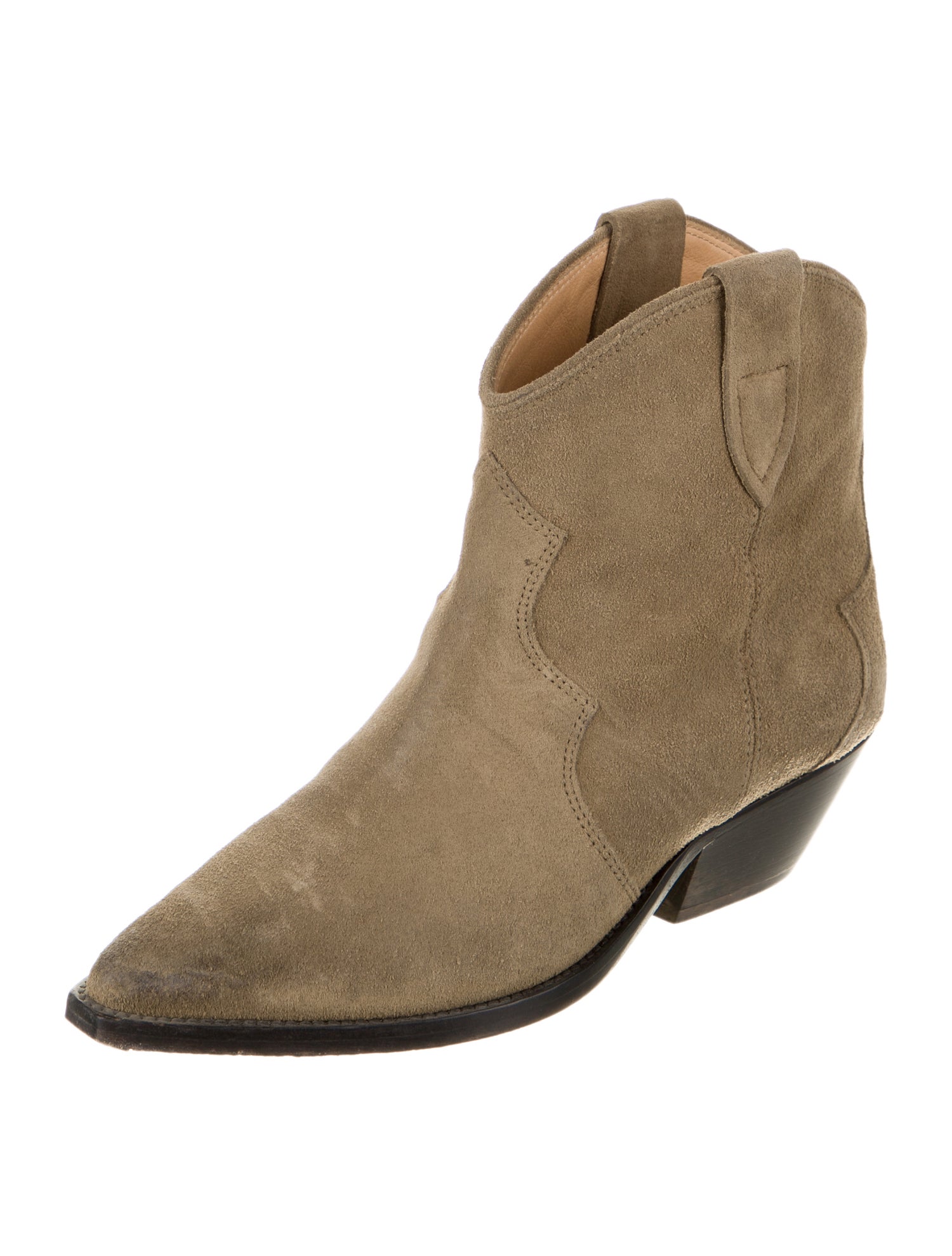 Isabel Marant Suede Western Boots