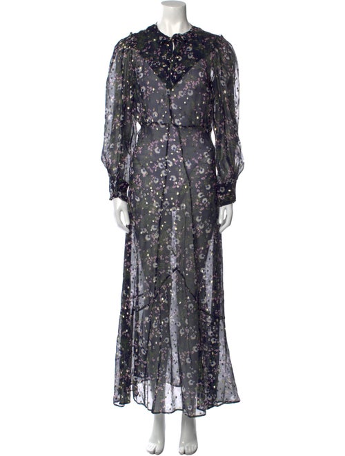 Isabel Marant Silk Long Dress