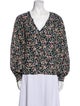 Isabel Marant Silk Floral Print Blouse
