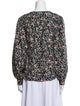 Isabel Marant Silk Floral Print Blouse