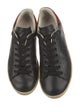 Isabel Marant Leather Colorblock Pattern Sneakers