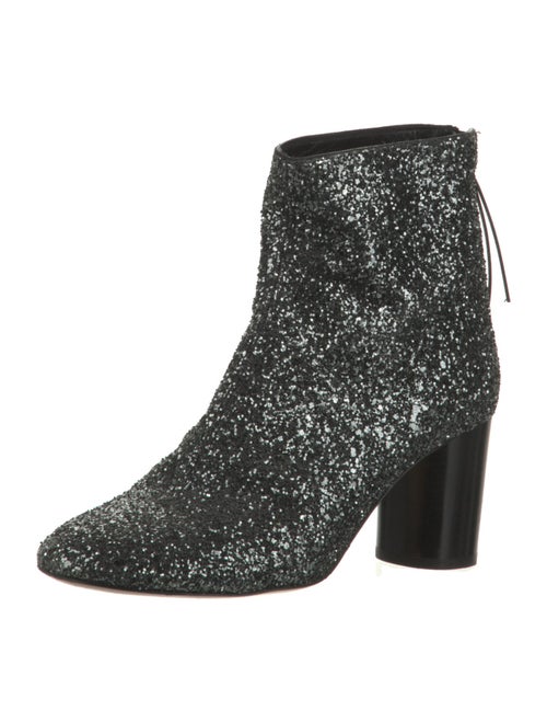 Isabel Marant Glitter Glitter Accents Lace-Up Boots