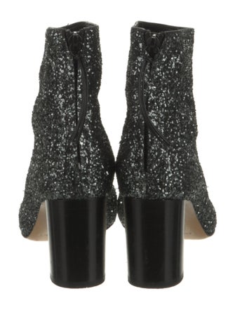 Isabel Marant Glitter Glitter Accents Lace-Up Boots