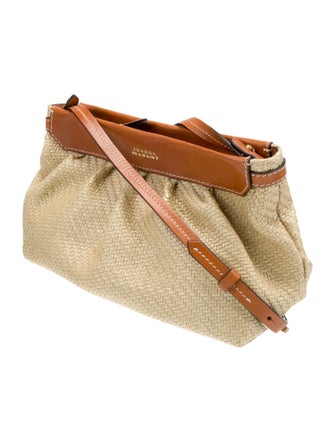 Isabel Marant Straw Shoulder Bag