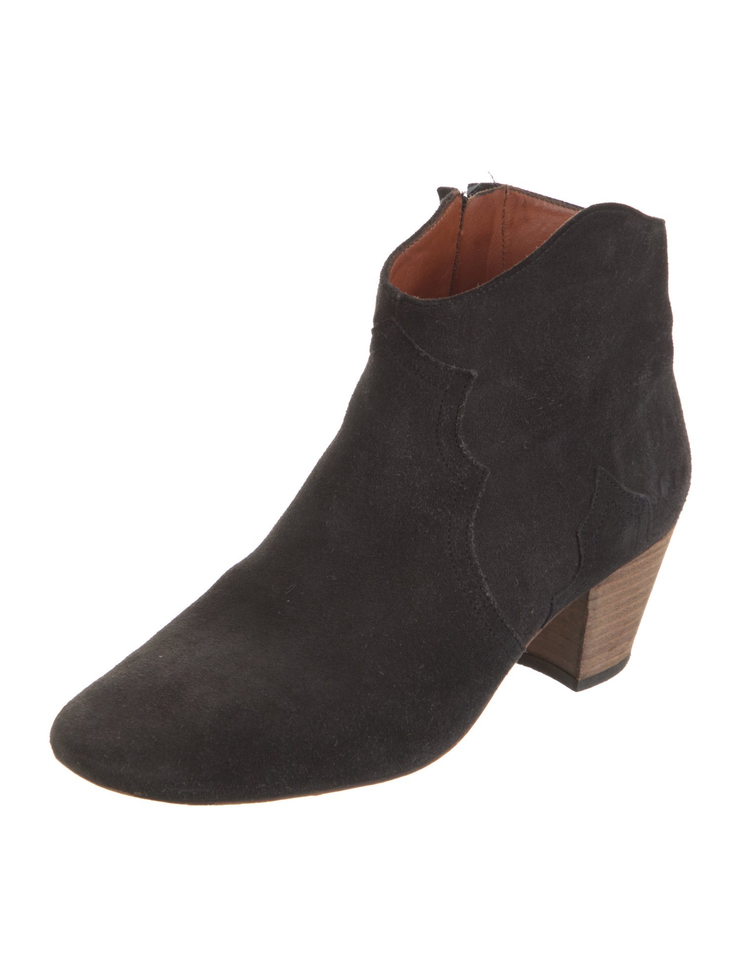 Isabel Marant Suede Western Boots
