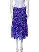 Isabel Marant Silk Midi Length Skirt