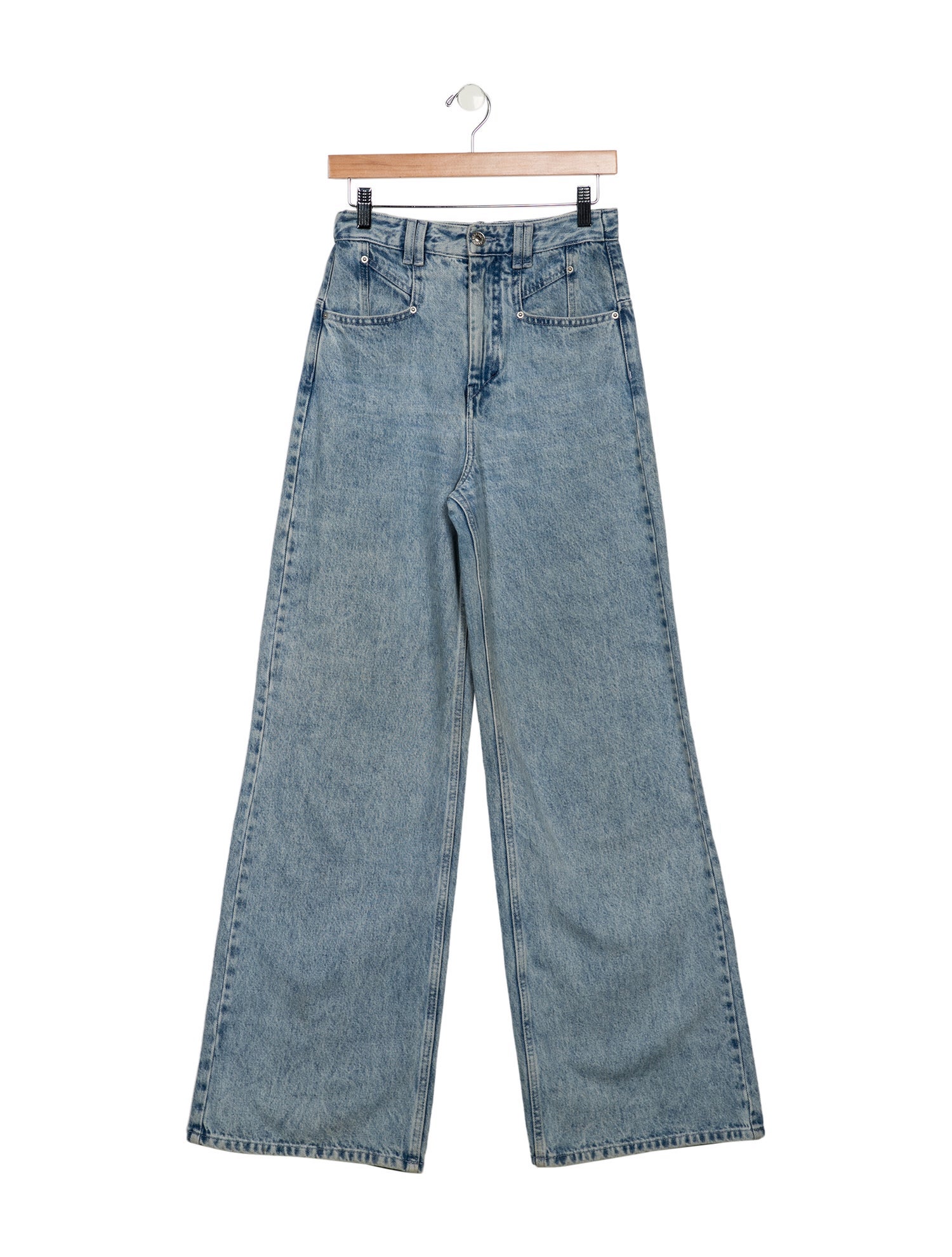 Isabel Marant High-Rise Wide Leg Jeans
