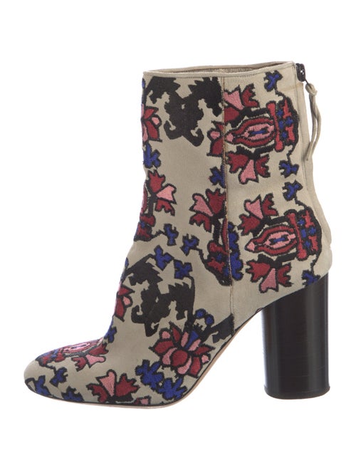 Isabel Marant Suede Printed Boots