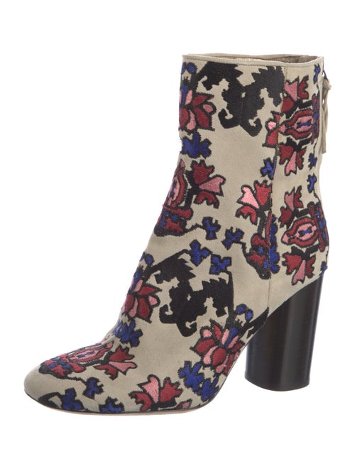 Isabel Marant Suede Printed Boots