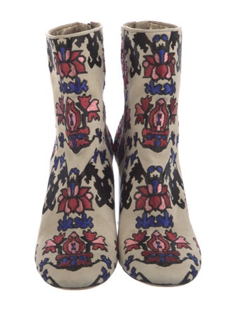 Isabel Marant Suede Printed Boots