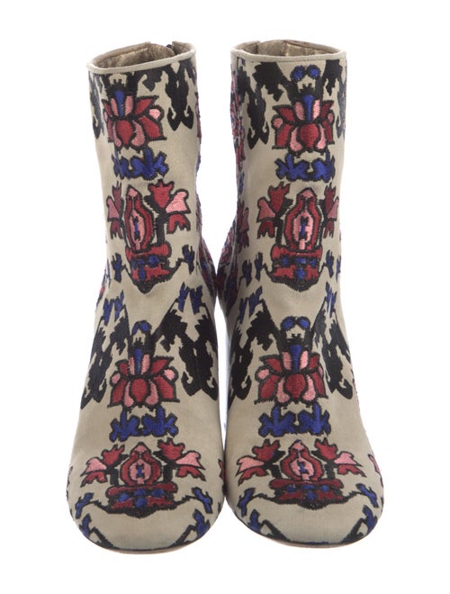 Isabel Marant Suede Printed Boots