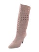 Isabel Marant Suede Cutout Accent Sock Boots