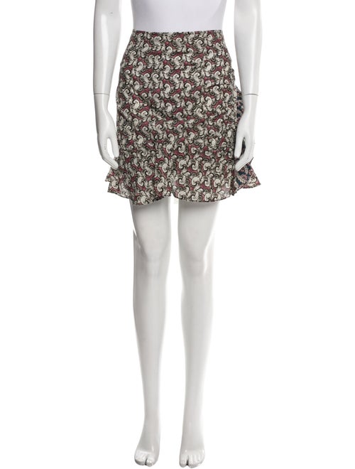 Isabel Marant Floral Print Mini Skirt
