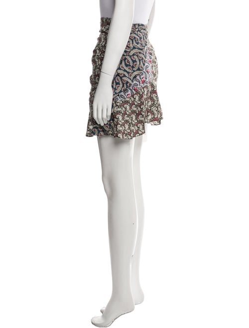 Isabel Marant Floral Print Mini Skirt