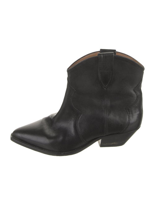 Isabel Marant Leather Western Boots