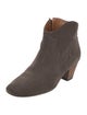 Isabel Marant Suede Western Boots
