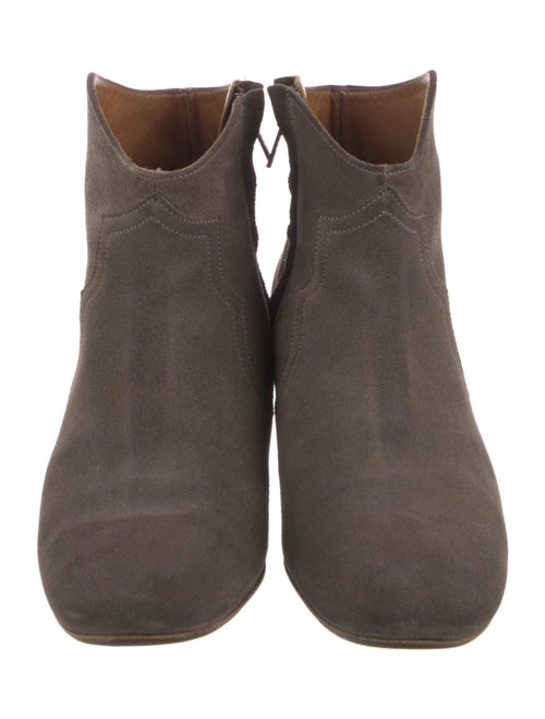 Isabel Marant Suede Western Boots