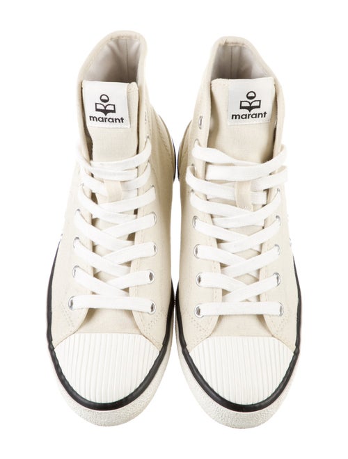 Isabel Marant Canvas Printed Sneakers