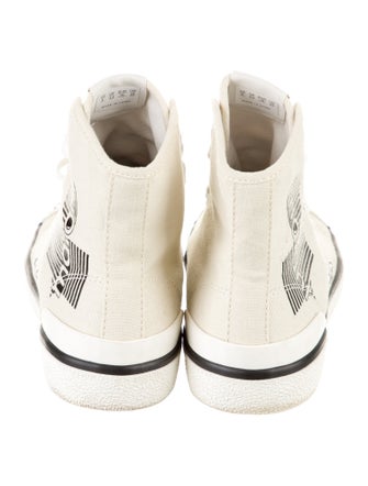 Isabel Marant Canvas Printed Sneakers