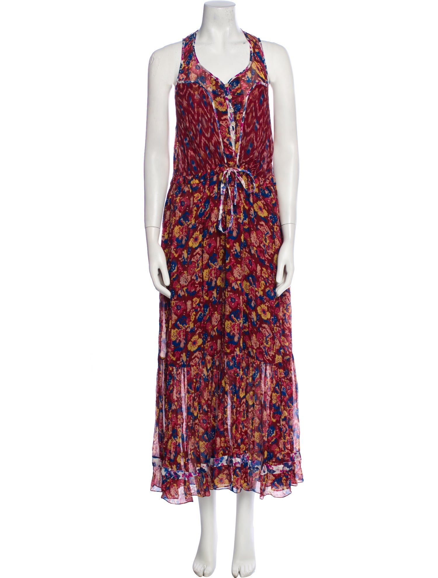 Isabel Marant Printed Long Dress