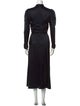 Isabel Marant Mock Neck Long Dress
